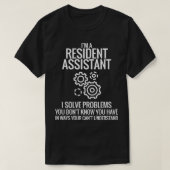 Ich bin Assistentin T-Shirt (Design vorne)