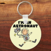 Ich bin Astronautin und Geschenke Schlüsselanhänger (Vorderseite)