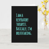 Ich bin Atemtherapeutin Karte (Gelbe Blume)