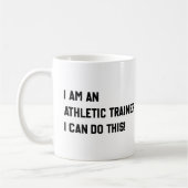 Ich bin Athletiktrainer und kann das! Kaffeetasse (Links)