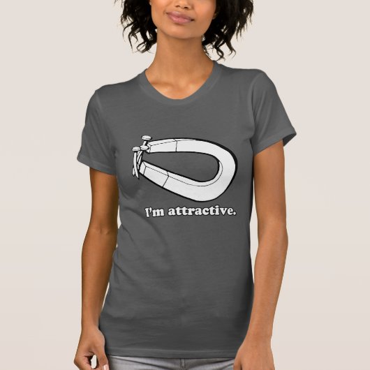 ICH BIN ATTRAKTIV T-Shirt (Vorderseite)