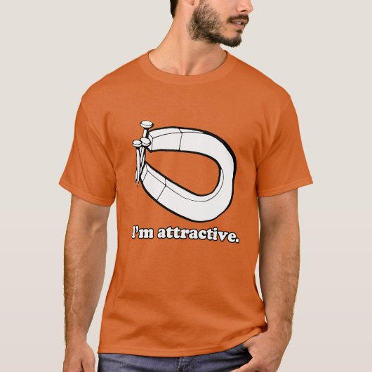 ICH BIN ATTRAKTIV T-Shirt (Vorderseite)