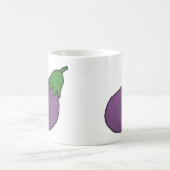 Ich bin Aubergine Kaffeetasse (Mittel)
