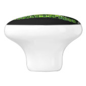 Ich bin auch irisch. keramikknauf (Seitenansicht)