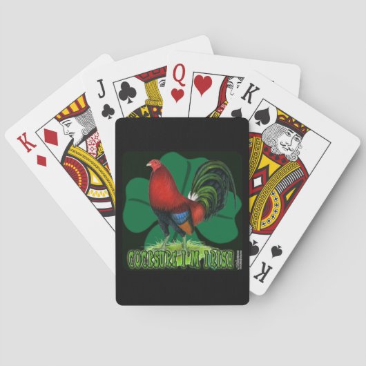 Ich bin auch irisch. spielkarten (Rückseite)