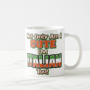 Ich bin auch!! italienisch! kaffeetasse