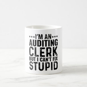 Ich bin Auditing-Angestellte, aber ich kann keinen Kaffeetasse