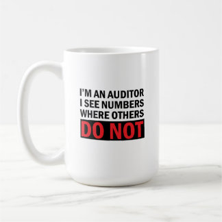 Ich bin Auditor Kaffeetasse