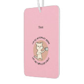 Ich bin auf Autopilot-Modus lustige Katze Autolufterfrischer (Links)