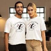 Ich bin auf Cloud Wine Funny Liebe Weinangebot T-Shirt