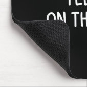 Ich bin auf dem Boot - Funny Boating Lover Fishing Mousepad (Ecke)