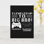 Ich bin auf dem Niveau des Großbro-Gamer-Bruders Karte (Gelbe Blume)