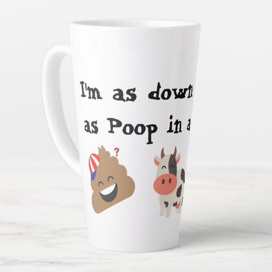 Ich bin auf der Erde Milchtasse (Linke Ecke)