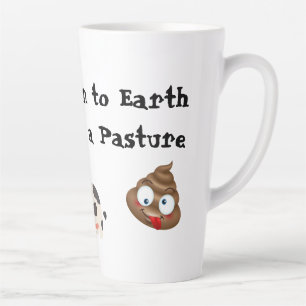 Ich bin auf der Erde Milchtasse