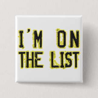 Ich bin auf der Liste Button