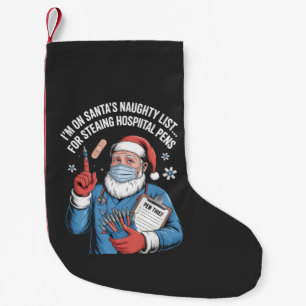 Ich bin auf der Liste der Unheilbaren, um das Kran Kleiner Weihnachtsstrumpf