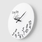 Ich bin auf der Seesuhr Große Wanduhr (Winkel)