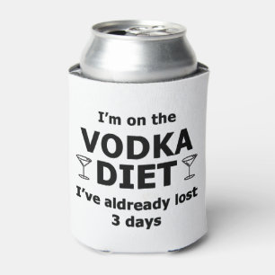 Ich bin auf der Vodka-Diät Dosenkühler