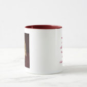 Ich bin auf dieser dummen Karte Tasse (Zentrum)