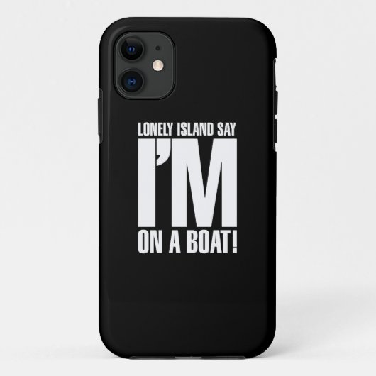 Ich bin auf einem Boot Case-Mate iPhone Hülle (Rückseite)