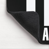 Ich bin auf einem Boot Mousepad (Ecke)