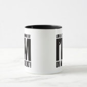 Ich bin auf einem Boot Tasse (Zentrum)