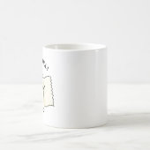Ich bin auf einem Roll Funny Toilet Pun Kaffeetasse (Mittel)