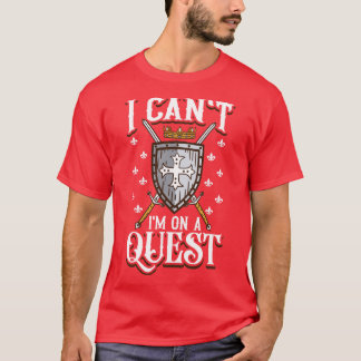 Ich bin auf einer Nebenquest Live Action Rollenspi T-Shirt