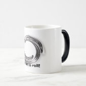 Ich bin auf einer Rolle! Verwandlungstasse (VorderseiteRechts)
