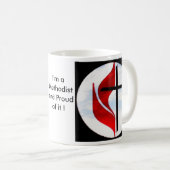 Ich bin auf es ein Methodist und ein stolz! Kaffeetasse (VorderseiteRechts)