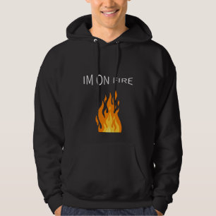 Ich bin auf Feuergeschenk Hoodie