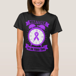 Ich bin auf Fibro Zeit Fibromyalgie Bewusstsein T-Shirt