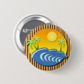 Ich bin auf Insel-Zeit Button (Vorne & Hinten)