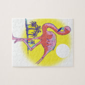 Ich bin auf Insel-Zeit Puzzle (Horizontal)