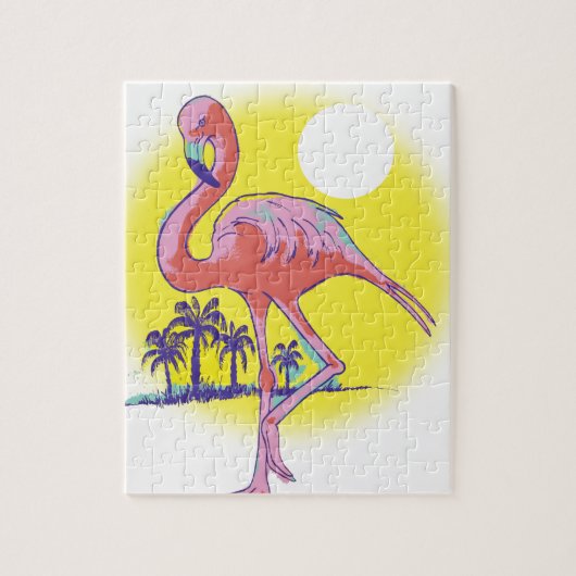 Ich bin auf Insel-Zeit Puzzle (Vertikal)