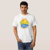 Ich bin auf Insel-Zeit T-Shirt (Vorne ganz)