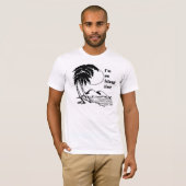 Ich bin auf Insel-Zeit T-Shirt (Vorne ganz)