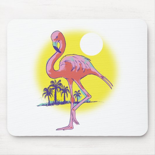 Ich bin auf Island Time! Mousepad (Vorne)