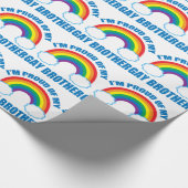 Ich bin auf meine homosexuelle Schwester des Geschenkpapier (Ecke)