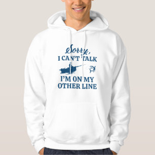 Ich bin auf meiner anderen Linie Hoodie