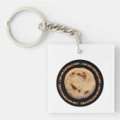 Ich bin auf pupusas Diät Schlüsselanhänger (Vorderseite)