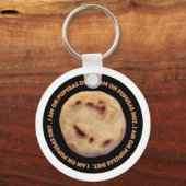 Ich bin auf Pupusendiät Schlüsselanhänger (Vorderseite)