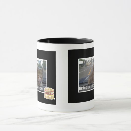 Ich bin auf unserem Dash Tasse (Zentrum)