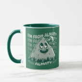 ICH BIN AUS ALMATY KAZAKHSTAN TASSE (Links)