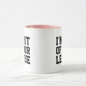 Ich bin aus deiner Tasse als Lega-Kaffee (Zentrum)