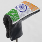 Ich bin aus Indien Golf Headcover (3/4 Vorderseite)