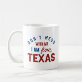Ich bin aus Texas. Kaffeetasse (Links)