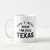 Ich bin aus Texas. Kaffeetasse (Links)
