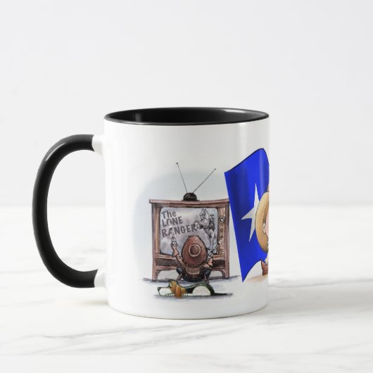 Ich bin aus Texas! Mug Tasse (Links)