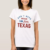 Ich bin aus Texas. T-Shirt (Vorderseite)